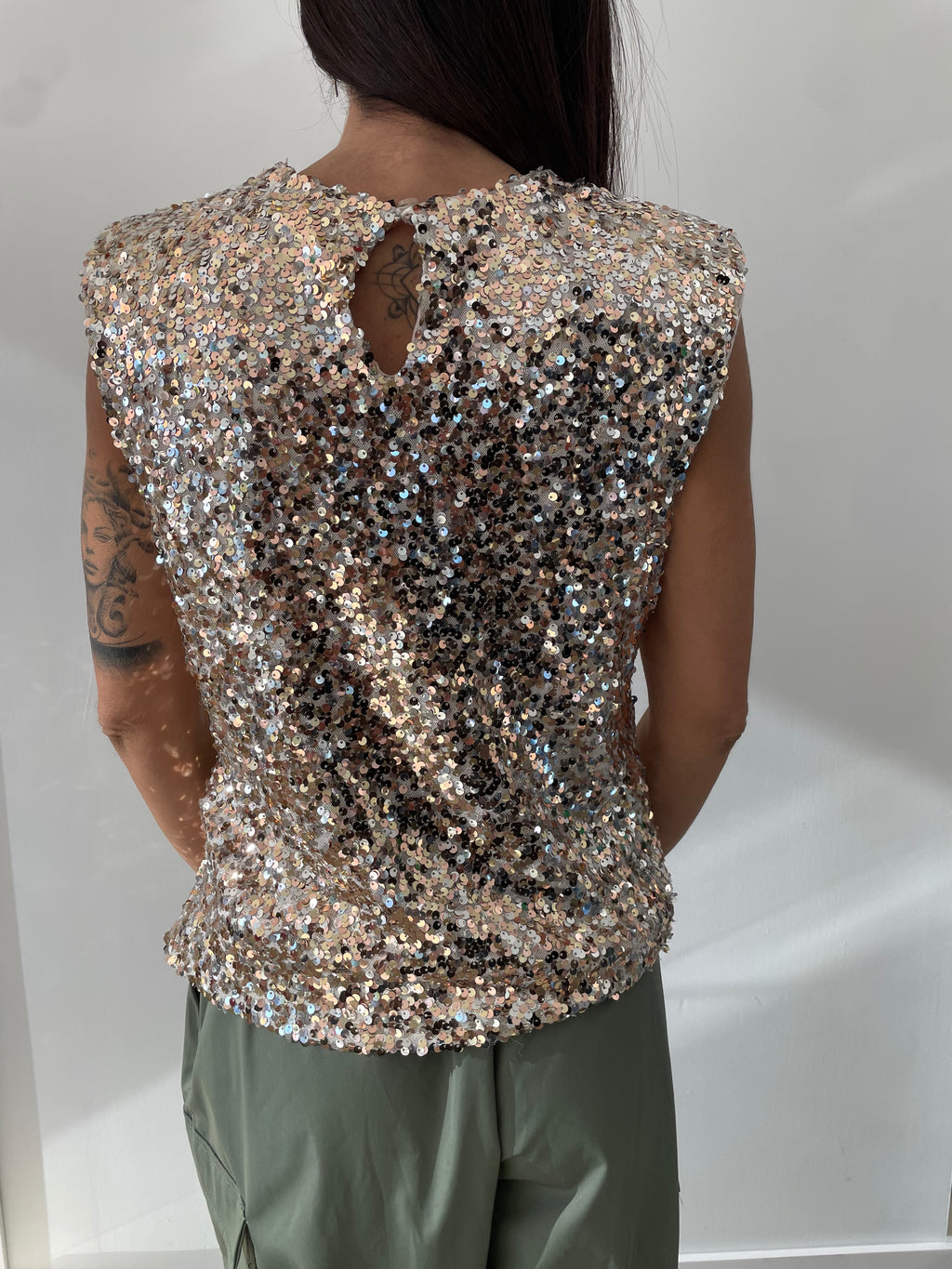 TOP PAILLETTES