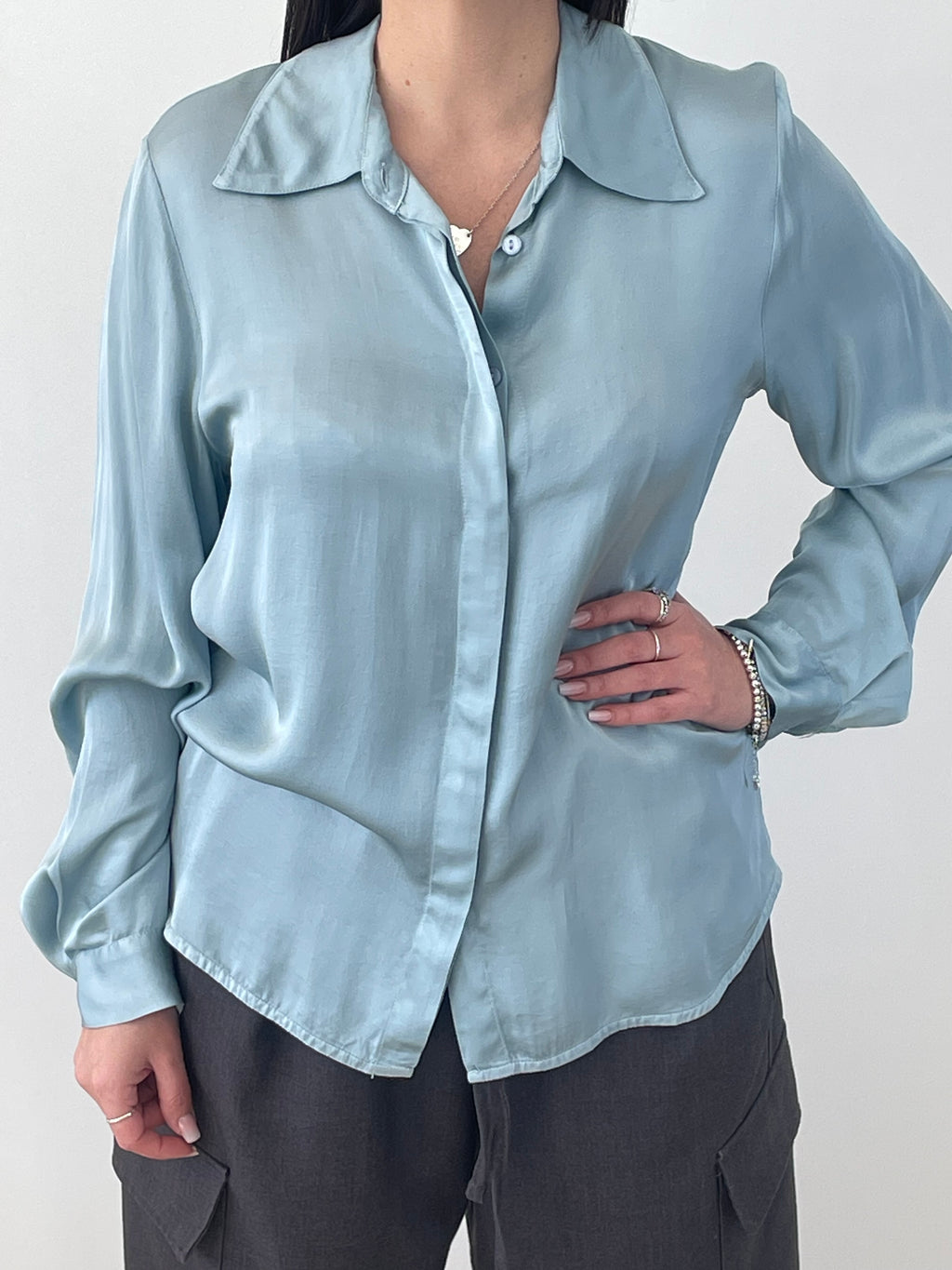 CAMICIA SATIN