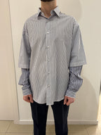 CAMICIA DOPPIA RIGHE