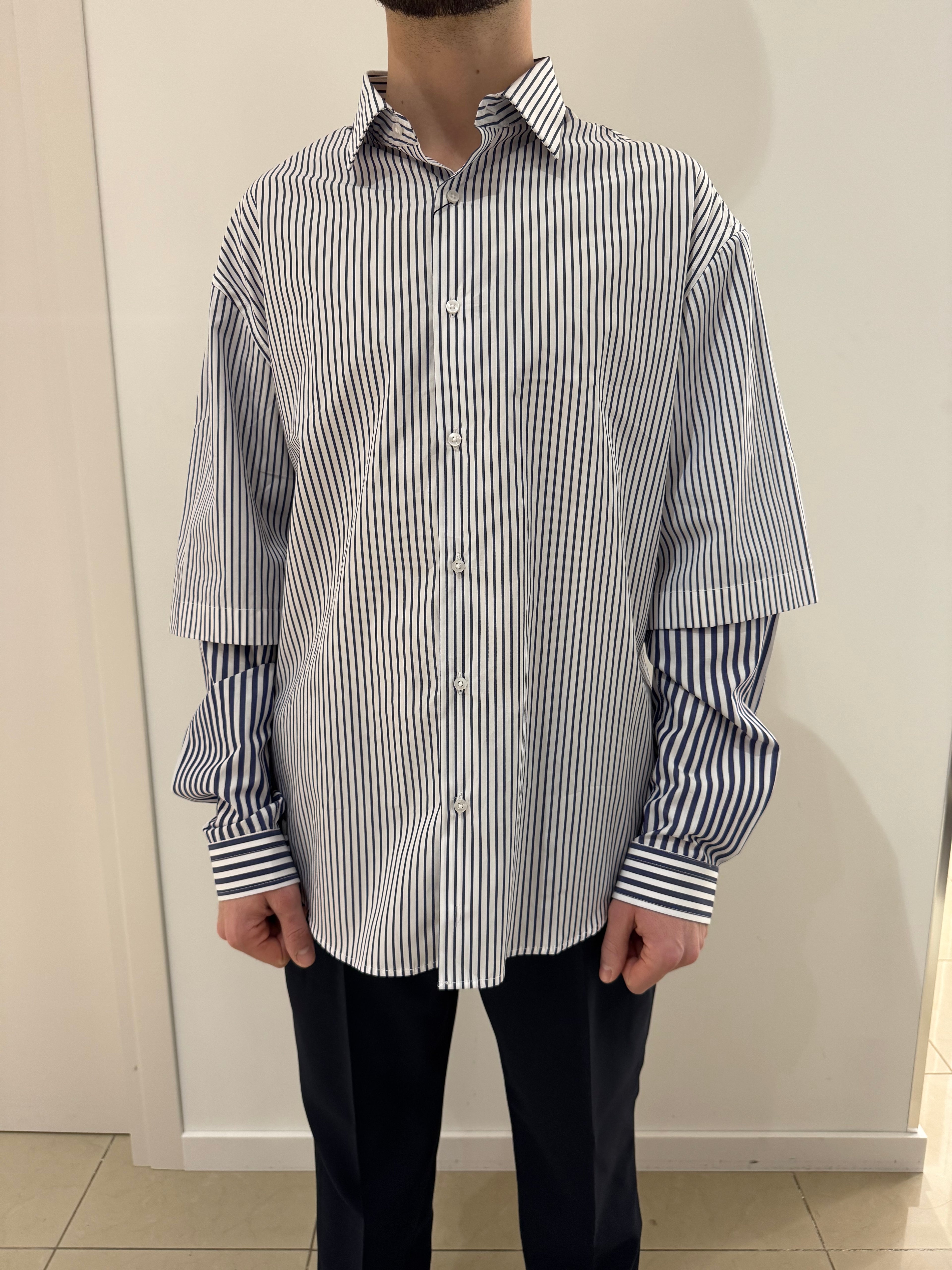 CAMICIA DOPPIA RIGHE