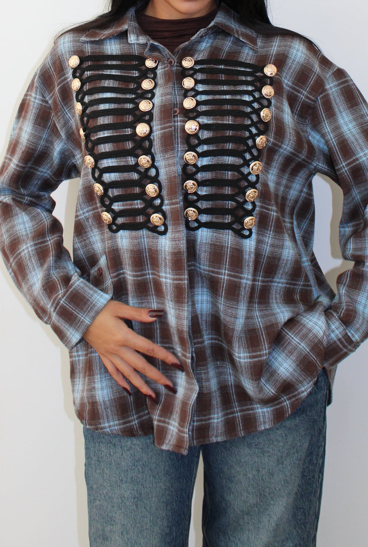 CAMICIA CON ALAMARI