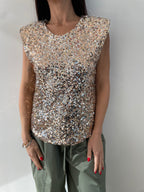 TOP PAILLETTES