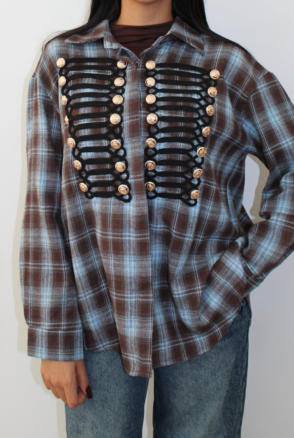 CAMICIA CON ALAMARI