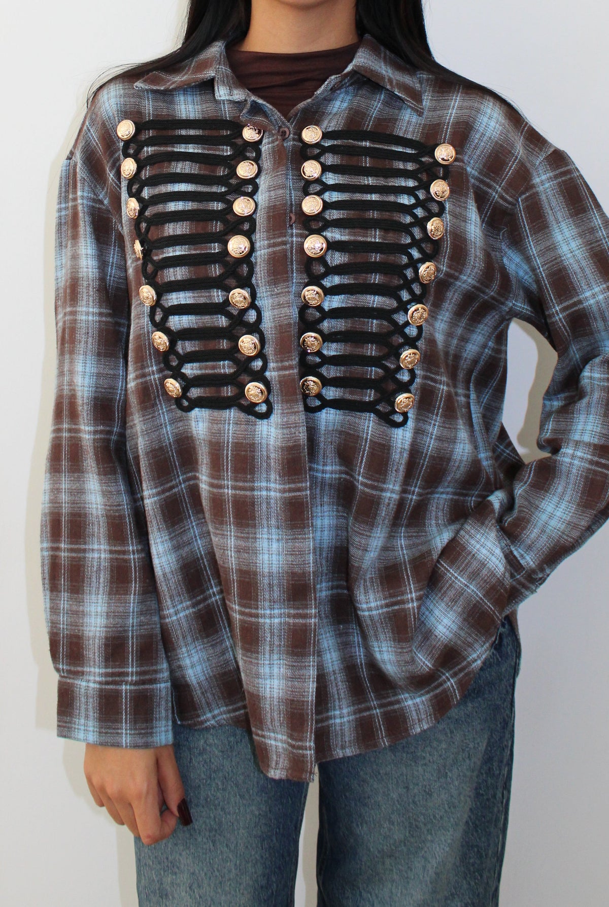 CAMICIA CON ALAMARI